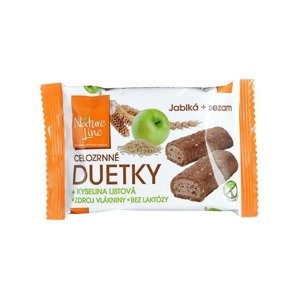 Pečivárne liptovský hrádok duetky celozrnné s jablkami a sezamom 50g
