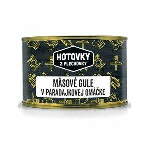Hotovky z plechovky Mäsové guľky v rajčinovej omáčke 400g