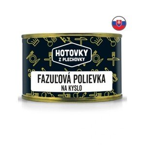 Hotovky z plechovky Fazuľová polievka na kyslo 400ml