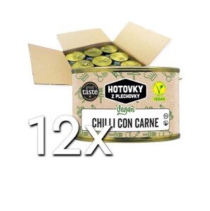 Hotovky z plechovky Chilli con carne Vegan 400g | 12ks v kartóne