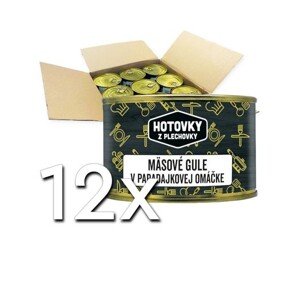 Hotovky z plechovky Mäsové guľky v rajčinovej omáčke 400g | 12ks v kartóne