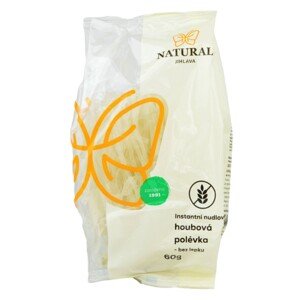 Natural Jihlava Instantná polievka hubová s ryžovými rezancami 60g