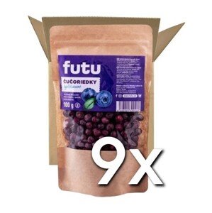 Futu Čučoriedky lyofilizované 100g | 9ks v kartóne