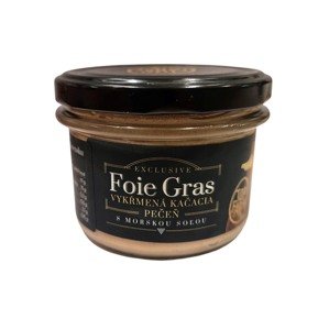 Top-farm Foie Gras Vykŕmená kačacia pečeň s morskou soľou 150g