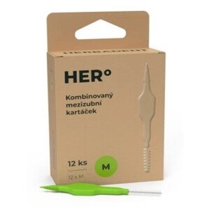 Herbadent Hero kombinované medzizubné kefky M 12ks