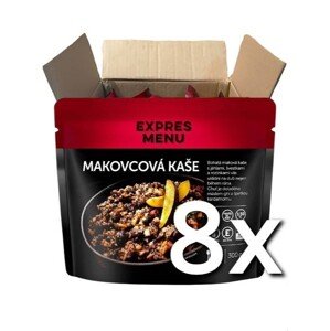 Expres menu Maková kaša 1 porcia 300g | 8ks v kartóne