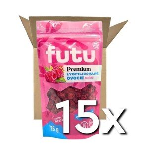Futu Premium lyofilizované Maliny 25g | 15ks v kartóne