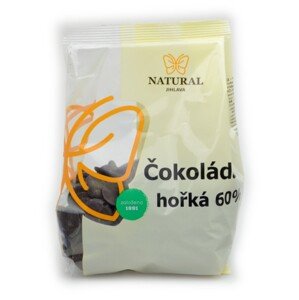 Natural Jihlava Čokoláda horká 60% 250g