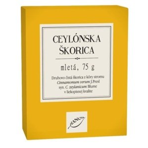 Hanus ceylónska škorica mletá 75g