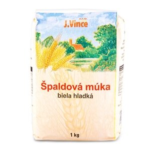 J. Vince Špaldová múka biela hladká 1kg