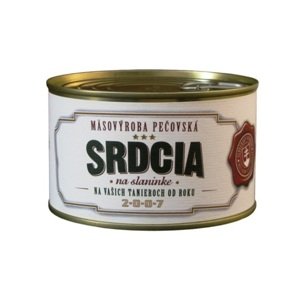 Mäsovýroba Pečovská Srdcia na slaninke 400g