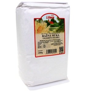 J. Vince Ražná celozrnná múka hladká 1kg