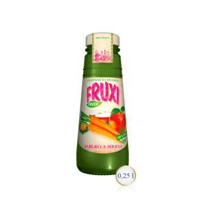 Fruxi jablko-mrkva 100% šťava 0,25L