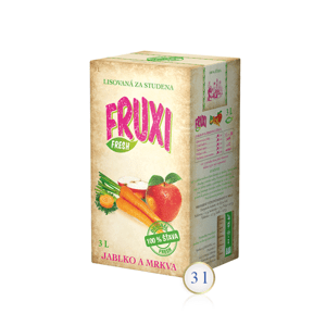 Fruxi jablko-mrkva 100% šťava 3L
