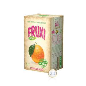 Fruxi pomaranč 100% šťava 3L