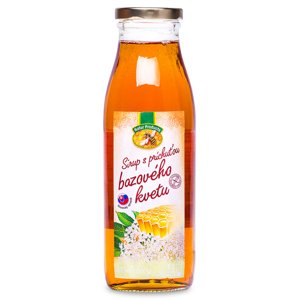 Natur Products Sirup s príchuťou bazového kvetu s medom 500ml