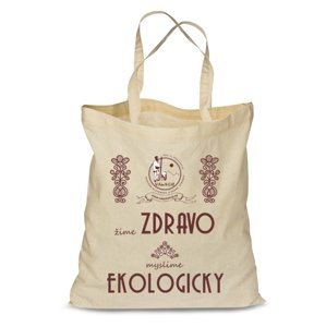 Plátená EKOlogická taška - krátka rúčka Natural