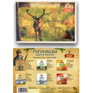 Drevená kazeta - Poľovnícka