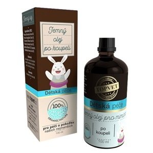 Topvet Detská starostlivosť - Jemný olej po kúpeli 100ml