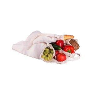 Tierra Verde nákupná sada vreciek+taška z biobavlny - set 6ks