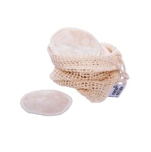 Tierra Verde tampón kozmetický malý zamat (7cm) 6ks