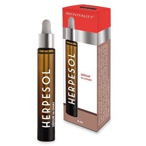 Topvet Herpesol sérum na pery pri oparoch 8ml