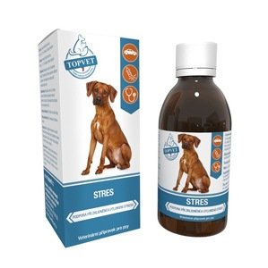 TOPVET Stres sirup pre psov 200ml