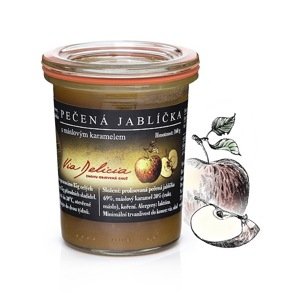 Via Delicia Pečené jabĺčka s maslovým karamelom 160g