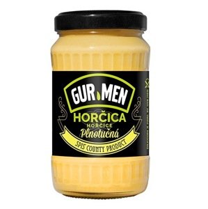 Gur.Men Horčica plnotučná 350g