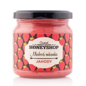 Medová mňamka JAHODY 290g