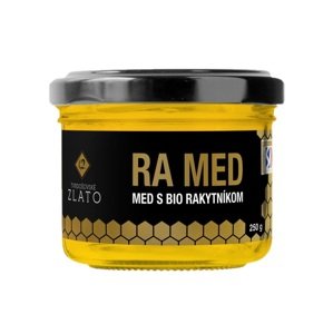 TVRDOŠOVSKÉ ZLATO RA MED med s rakytníkom 250g