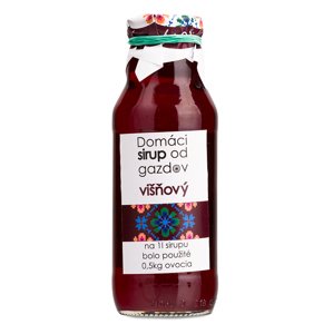 GAZDOVIA Domáci sirup višňový 300ml