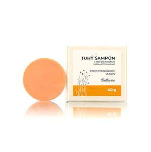 Bellcoria Tuhý šampón s kondicionérom proti vypadávaniu vlasov Bergamot 40g