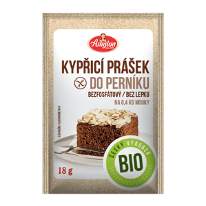 Amylon BIO Kypriaci prášok do perníkov bez lepku 18 g