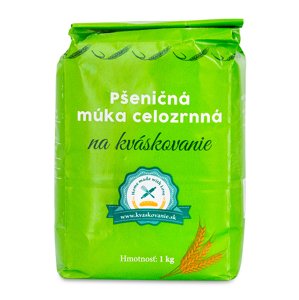 Mlyn Trenčan Pšeničná múka celozrnná na kváskovanie 1kg