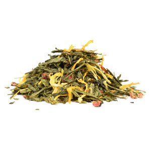 VANILKOVÁ JAHODA - zelený čaj, 100g
