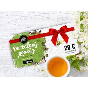 Darčekový poukaz na 20 ‎€