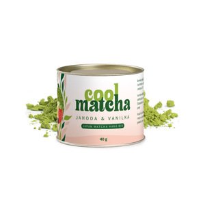 Cool Matcha Jahoda - Vanilka - darčeková dóza 40 g
