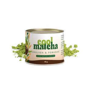 Cool Matcha Čokoláda & Pomaranč - darčeková dóza 40 g