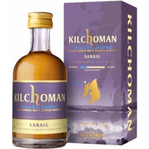Kilchoman Islay Single Malt Scotch Whisky Sanaig MINI, GIFT