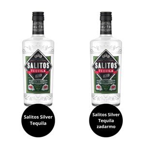 2 x Salitos SIlver Tequila