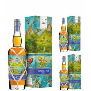 3 x Planteray Single Vintage Mauritius 2013, GIFT